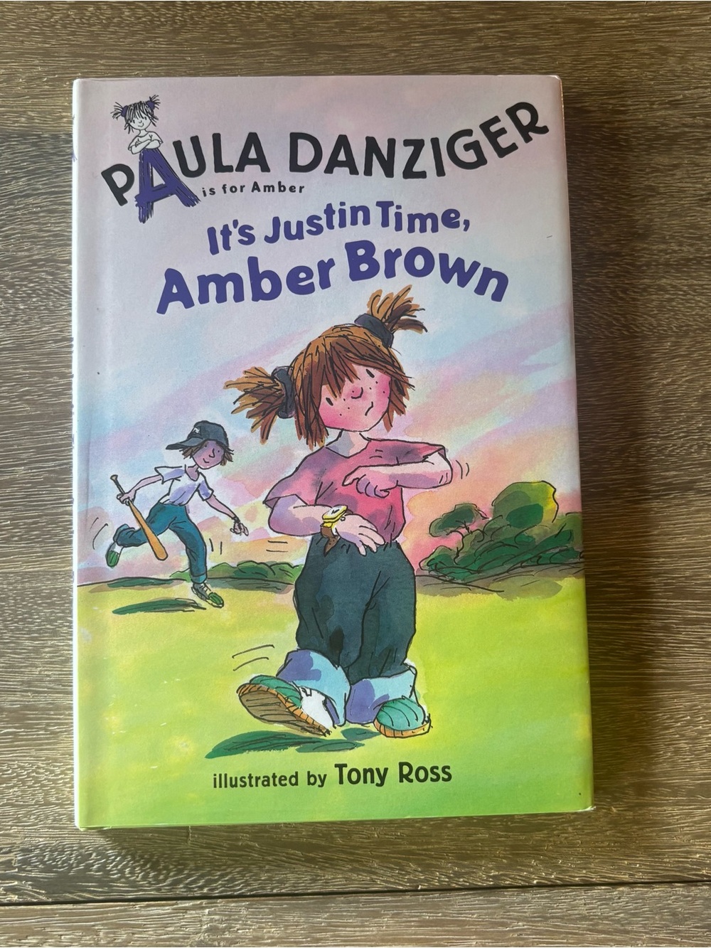 A is for Amber It's Justin Time, Amber Brown by Paula Danziger Hardcover Book